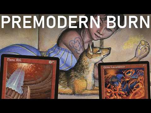 GRANDFATHER BURN! Premodern Mono-Red Aggro. Jackal Pup BEATS! MTG