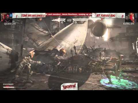 Grand Finals: YOMI Michaelangelo (Quan Chi) vs. KIT Forever King (Kung Jin) - MKX; AKA Week 3