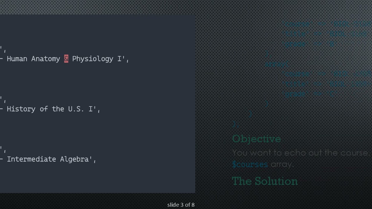 How to Extract Values from a Multidimensional Array in PHP
