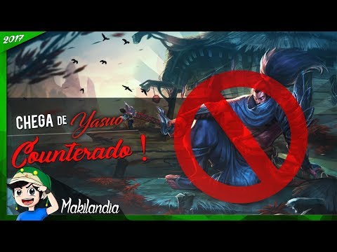 🔴 Chega de YASUO! COUNTERADO! - Como counterar YASUO