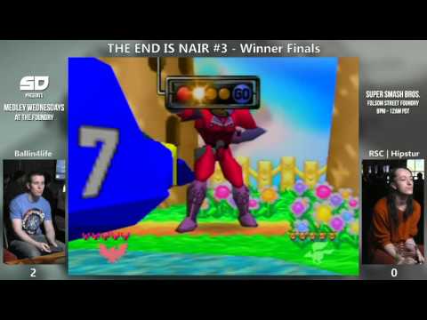 The End is Nair #3 - Winner Finals: Ballin4life (C. Falcon) vs RSC | Hipstur (Fox)