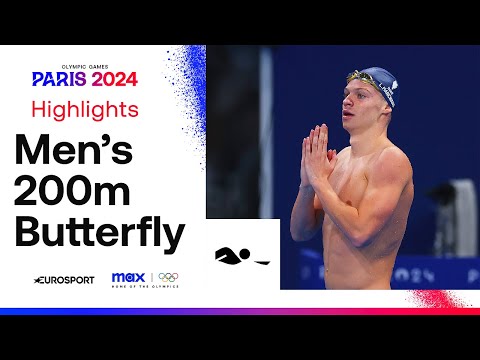 MARVELLOUS MARCHAND 🇫🇷 | Men's Swimming 200m Butterfly Highlights | #Paris2024