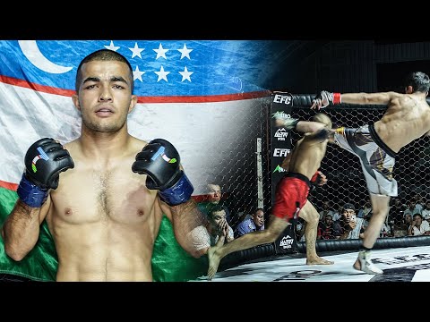ЖЕСТКИЙ УЗБЕК: Нодир Шухратов (УЗБ) - Равшан Алимкулов (КР) / EFC23 Suzak