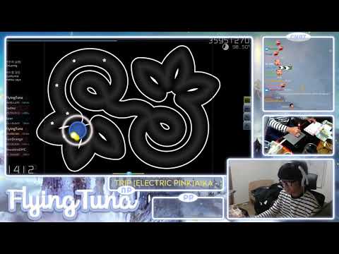 [Live] FlyingTuna | Aika - Sakura Trip [Electric Pink] 97.91% 1517/2167x {#1 💖 2❌} - osu!