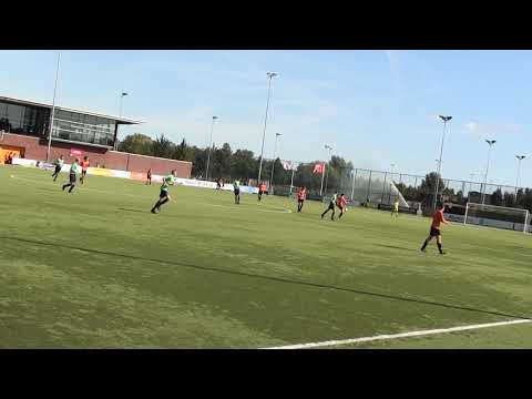14 sept 2019 beker De Meern 17-1 Houten 17-1 5-0 doelpunt Karel uit rebound