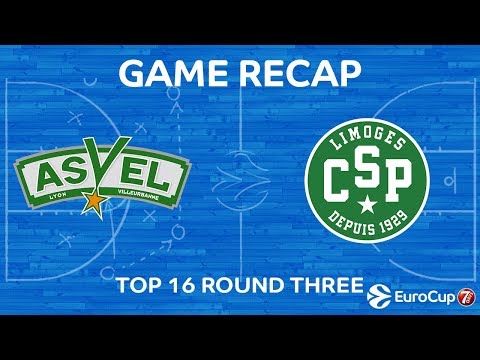 Highlights: Asvel Villeurbanne - Limoges CSP