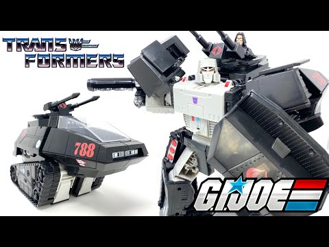 Transformers X G.I. Joe MEGATRON H.I.S.S. TANK Review
