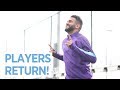 EVERYONE IS HOME Man City Training