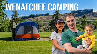 Father's Day Camping in Leavenworth and Wenatchee Travel Vlog