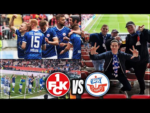 BEFREIUNGSSCHLAG IM ABSTIEGSKAMPF! AUSWÄRTSSIEG STADIONVLOG: Kaiserslautern - Rostock | Stadion Vlog