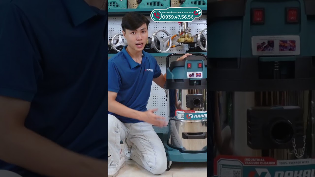 Máy hút bụi công nghiệp NAKAWA NK-HB70L