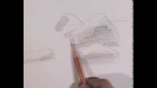 Смотреть онлайн Как нарисовать объемные камни карандашом