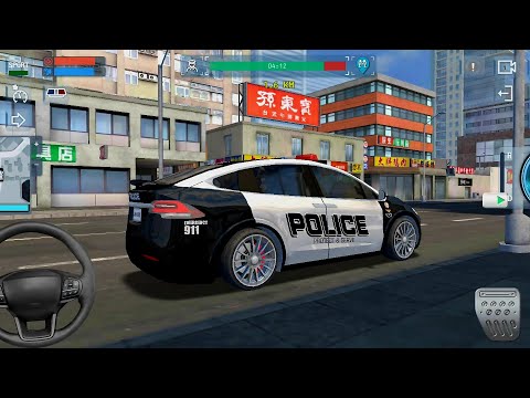 US Police Car Chase Simulator 923 3D Game  Realistic open-world police simulation - Android GamePlay