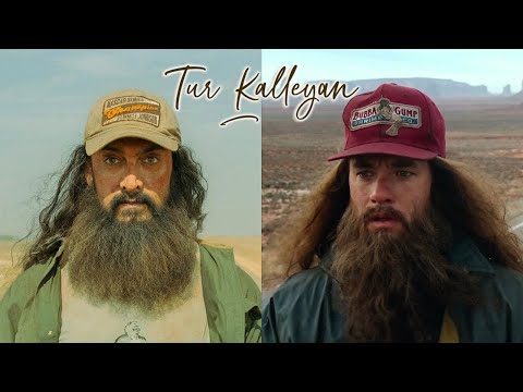 Tur Kalleyan Mashup Video | Laal Singh Chaddha | Forrest Gump | Tom Hanks | Aamir | Pritam