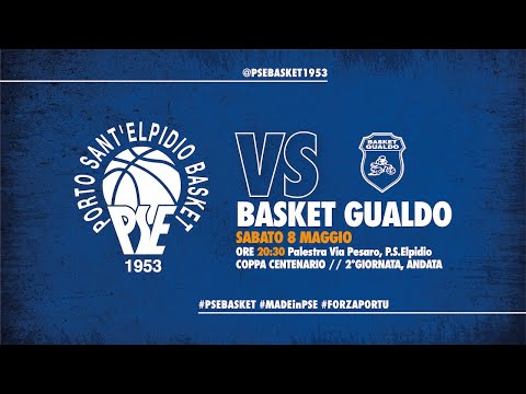 Porto Sant'Elpidio Basket 1953 vs. Basket Gualdo // 2a Giornata Coppa del Centenario C Silver 2021