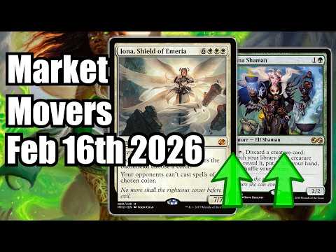 MTG Market Movers - February 16th - Cards To Watch That Are Trending Up! Iona, Shield of Emeria!
