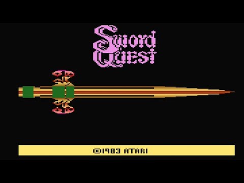 Swordquest Waterworld Atari 2600 Livestream