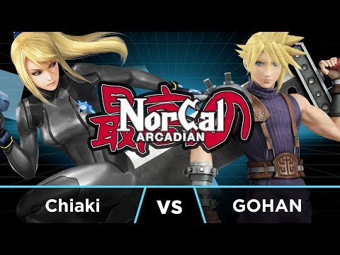 NorCal Arcadian 2018 - Singles Pools: AT | Chiaki (Zero Suit Samus) vs. GOHAN (Cloud)