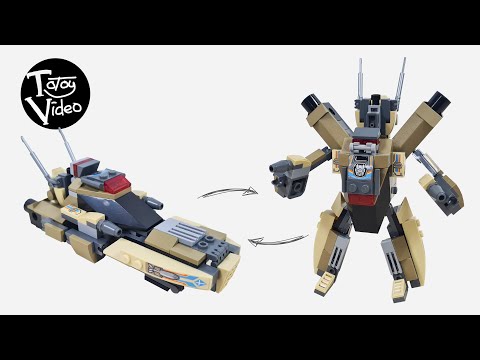 LEGO Transformers Lightning Warrior (Qman 3103-4) Lego Compatible MOC