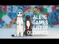 All 16 Sports Of Winter Olympics 2026 Milan Cortina Italy