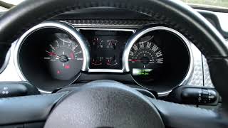 2008 Ford Mustang Bullitt Start and Idle