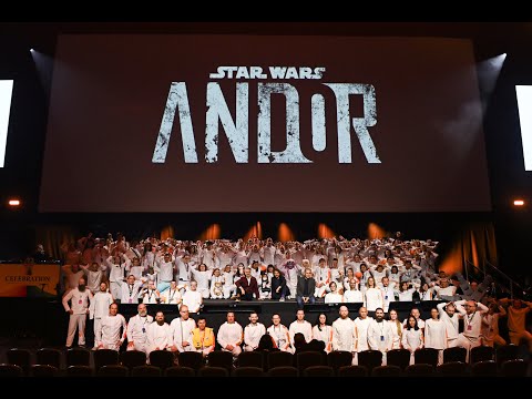 "ONE WAY OUT!" (Andor fans at STAR WARS CELEBRATION)