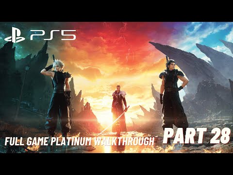 Final Fantasy VII Rebirth 100% Platinum Full Game Walkthrough (PS5, 4K) No Commentary - Part 28