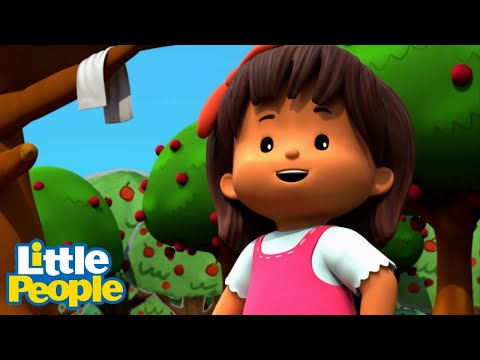 Fisher Price Little People | Apple-picking Day with Mia and Friends! | New Episodes | Kids Movie - Kids TV Series, Kingdom Kids Zone - Little People - Fisher Price