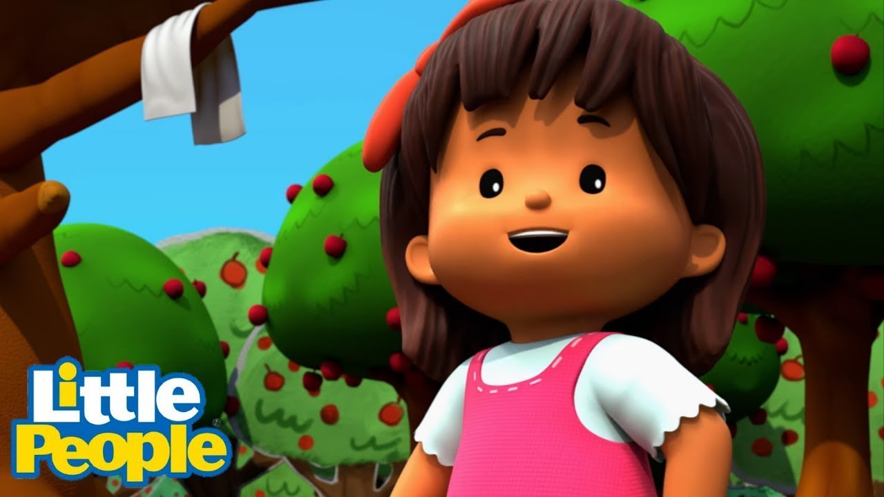 Fisher Price Little People | Apple-picking Day with Mia and Friends! | New Episodes | Kids Movie