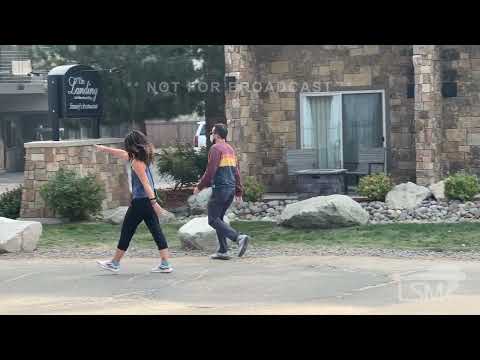 09-12-2022 South Lake Tahoe, CA - Mosquito Fire heavy smoke creating unhealthy air conditions