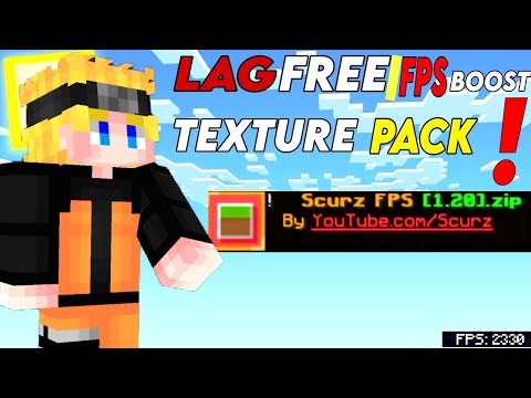 Insane Lag-Free Texture Pack! Boost FPS now!