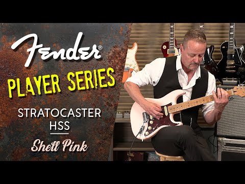 Fender Player Stratocaster HSS Shell Pink