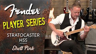 Fender Player Stratocaster HSS Shell Pink