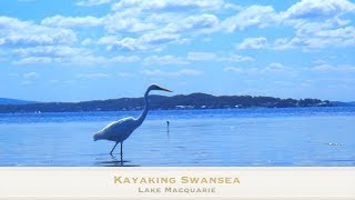 preview picture of video 'Kayaking Swansea Lake Macquarie'