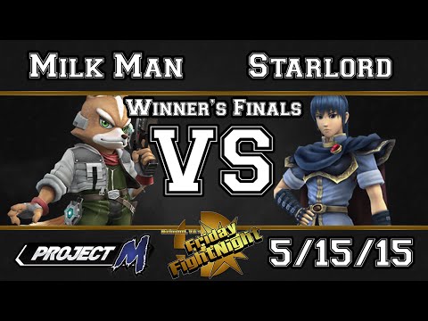 Friday FightNight - OES | Milkman (Fox) Vs Starlord (Marth)  - Winners Finals - Project M