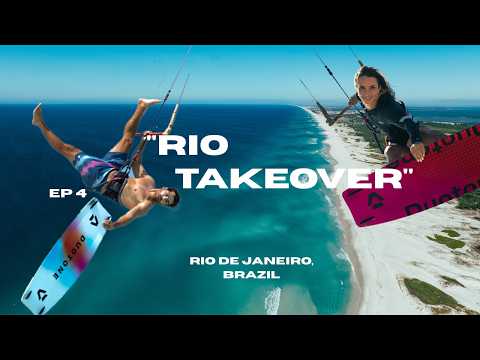 Reno Romeu & Paula Novotná — Kiteboarding Rio Part 2 🇧🇷 | Arubinha