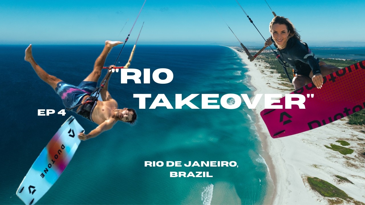 Reno Romeu & Paula Novotná — Kiteboarding Rio Part 2 🇧🇷 | Arubinha