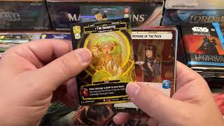 Showcasing A Legends Of The Force Carbonite Booster Box Opening Star Wars Unlimited SWU LOF Unboxing