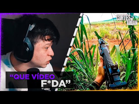 ARUAN REAGE A VAI COMEÇAR A GUERRA ! HuntersWAR ⚔️ ep1 (RENATO GARCIA) - Cortes do Aruan