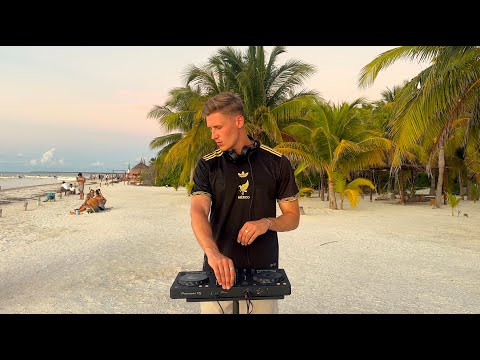 Melodic House Beach Mix 2025 (Marsh, Tinlicker, Lane 8, YOTTO) - DJ Set from Holbox, México