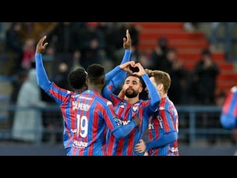 CAEN / BORDEAUX 2-2 J18 L2 22/23 résumé vue des tribunes, stade d’Ornano