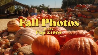 Fall Photos with the Fujifilm X100V - Portra 400 v2 Recipe