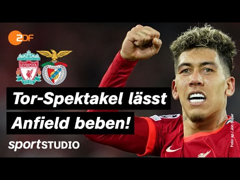 FC Liverpool – Benfica Lissabon Highlights | UEFA Champions League 2021/22 | sportstudio