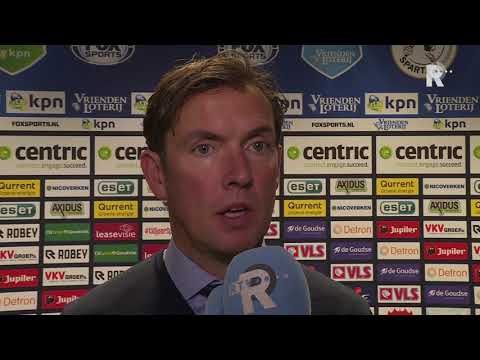 Alex Pastoor na afloop van Sparta-FC Utrecht