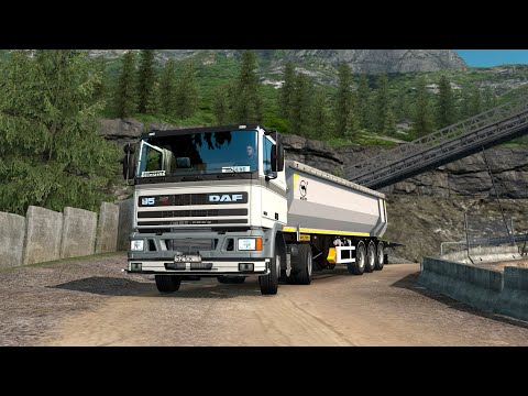 ETS2 1.35 ProMods 2.41 DAF 95 ATi  Kirkenes - Murmansk