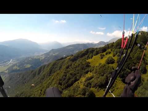 Tolmin - Mrzli vrh paragliding crash (Gin Wide Open)