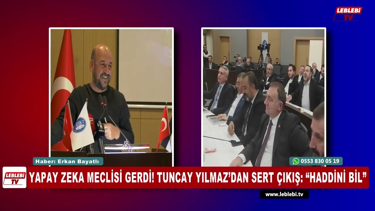 Yapay Zeka Meclisi Gerdi! Tuncay Yılmaz’dan Sert Çıkış: "Haddini Bil"
