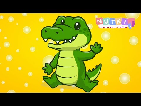 KROKODYLEK KŁAPI - Piosenka Dla Dzieci - 🐊🎶🌟 NutkiDlaMaluchów