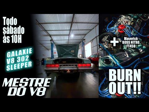 Galaxie 79' Sleeper V8 302! | Maverick Boss Nitro @FuelTechOficial FT450