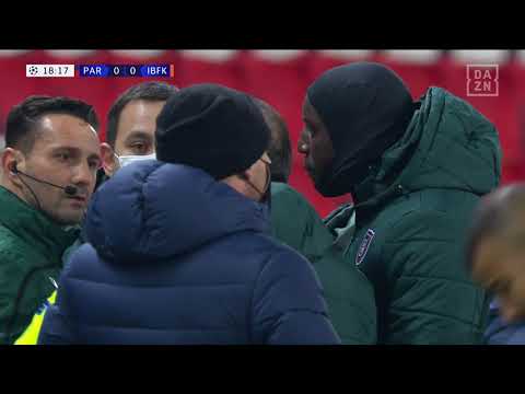 Originalszenen des Rassismus-Skandals in Paris | DAZN